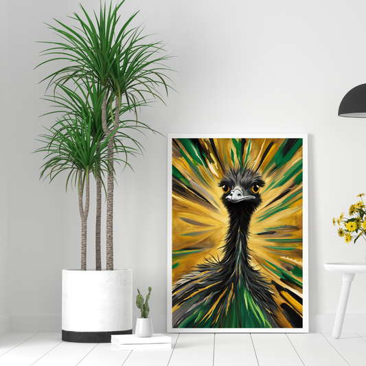 Australian Vibrant Emu
